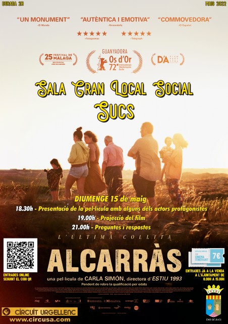 cartell pel·lícula Alcarràs
